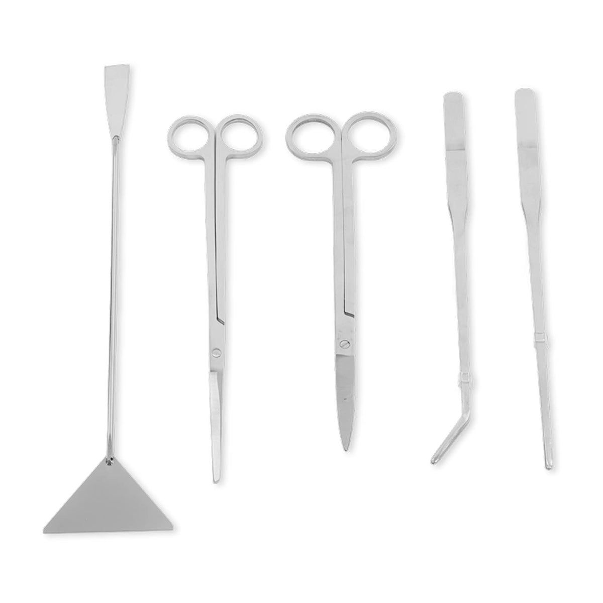 Stainless Steel 5 in 1 Aquarium Plant Tools Set E4956