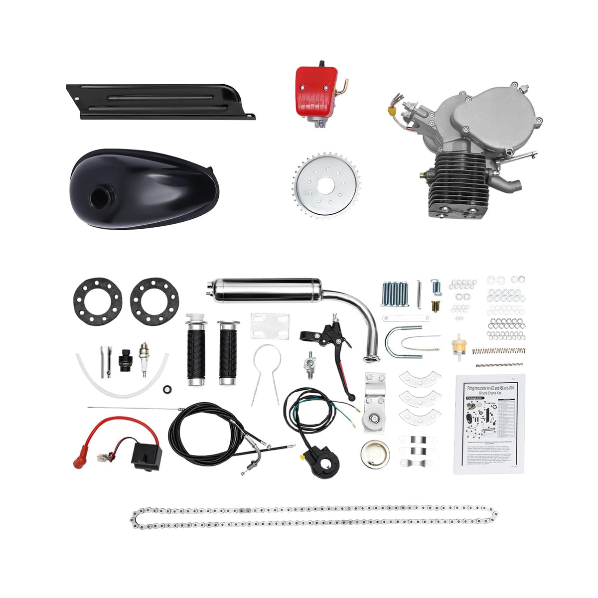100CC 2-Stroke Gas Bike Conversion Kit with 36 Tooth Sprocket K99058