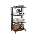 4-Tier Wooden AV Media Stand H9145