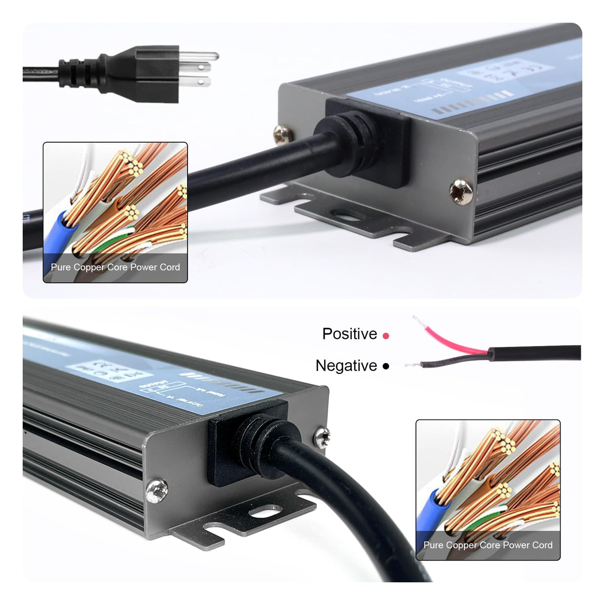 200 Watts 12V DC Waterproof IP67 LED Power Supply X881464