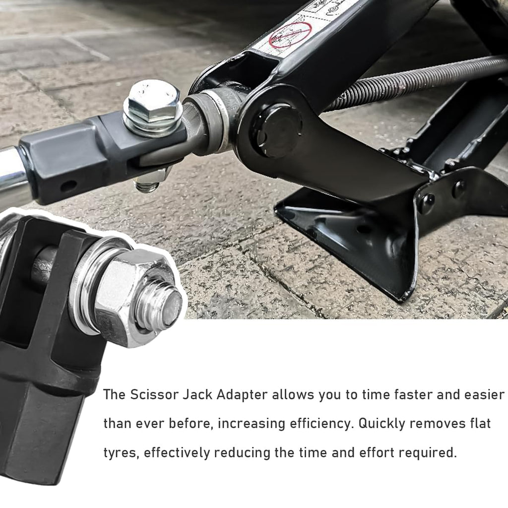 Scissor Jack Adapter for 1/2" Impact Wrench I772