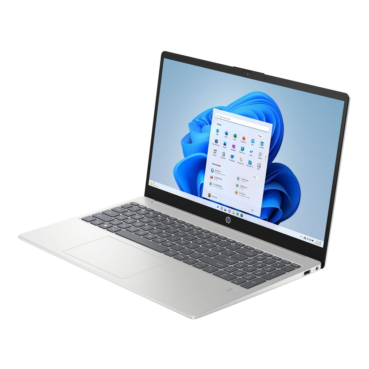 15.6 inch FHD Laptop Intel Core i3-N305 8GB RAM 256GB SSD Silver E209