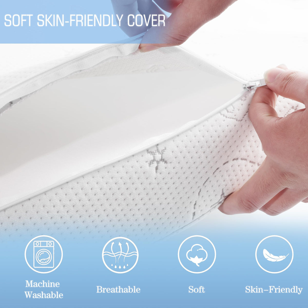 Trifold Pack and Play Mattress 38''x26'' with Washable Cover and Travel Bag I626