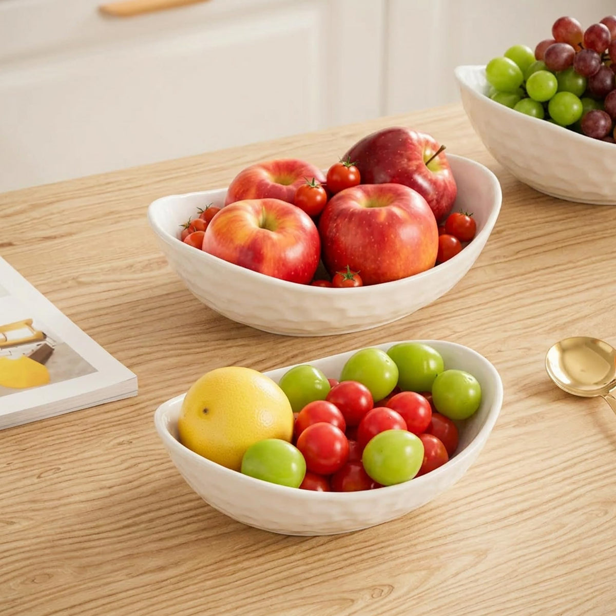 3 Tier Ceramic Fruit Bowl Stand J927208