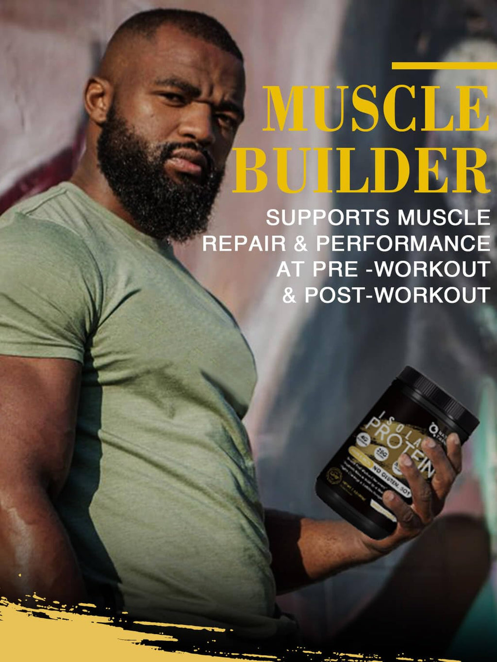 Unflavored Whey & Pea Protein Powder G145