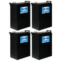 6V AGM Sealed Deep Cycle Battery 390Ah 4 Pack U716687