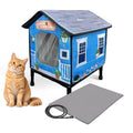 Heated Cat House with Dual Escape Doors T688