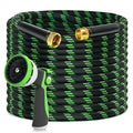 100ft Flexible Non-Expandable Garden Hose with 3/4" Brass Fittings H279